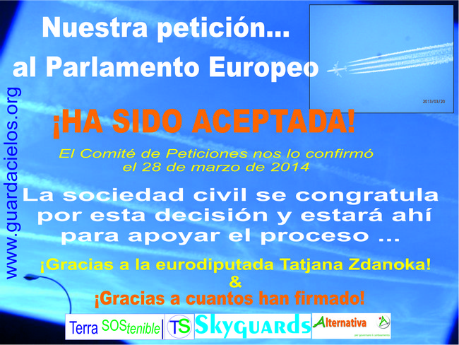 Petición PE admitida