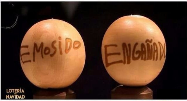 Hemos sido engañados