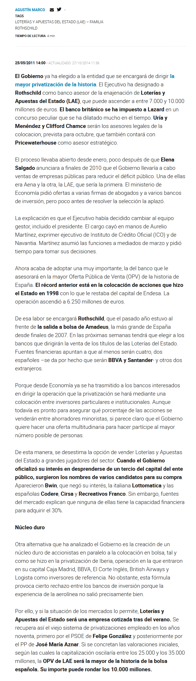 Screenshot_2019-12-24 Rothschild dirigirá la OPV de Loterías, la mayor privatización de la historia(1)